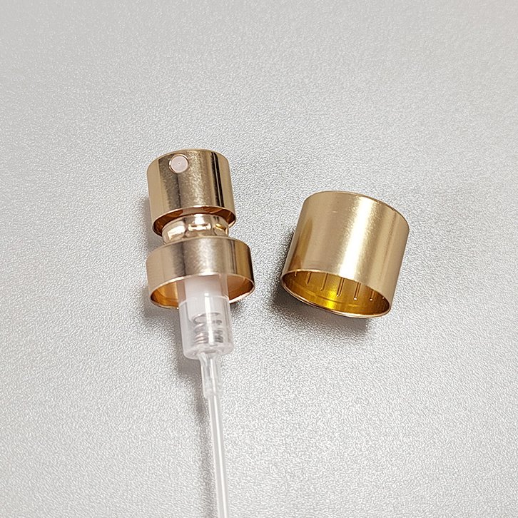 15mm Spray Aluminum Glod Silver Perfume Bottle Sprayer Crimp Pump for perfume