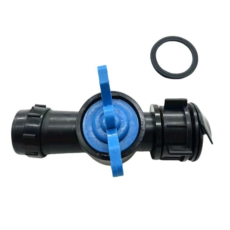 Rain Hose DN25/28/32mm Barb Offtake Valve Lock Ring Hose Accessories Bypass Valves
