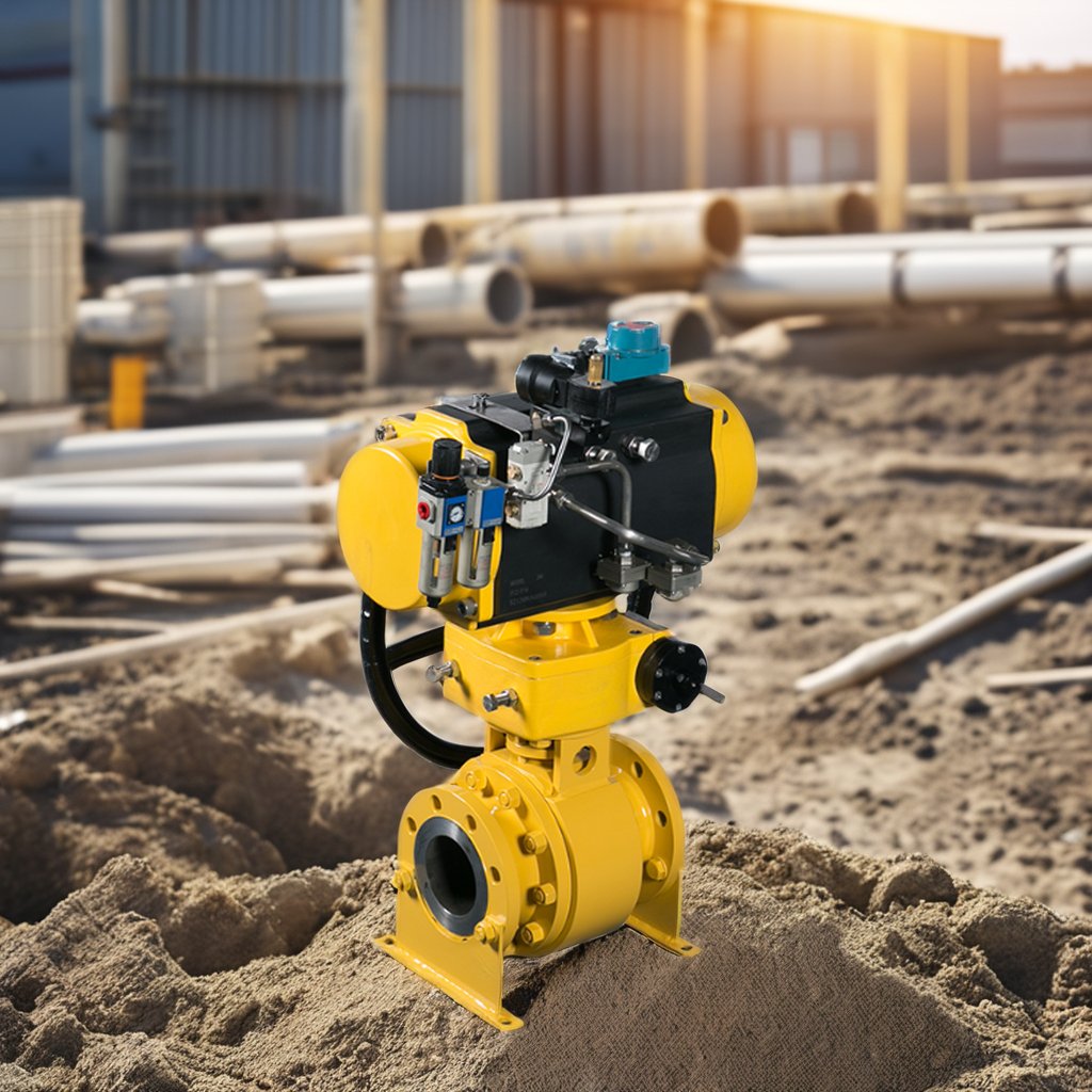 Spraying Coal Powder High Hardness Wear-Resistant Manual Turbine Drive Ball Valve