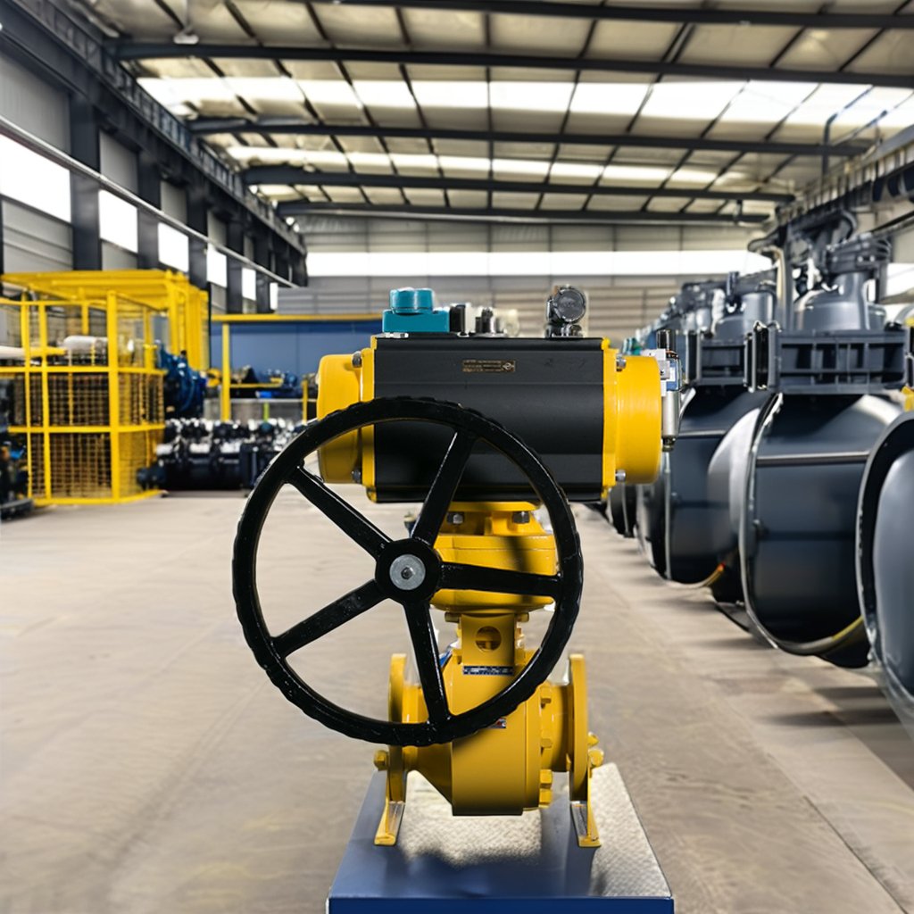 Spraying Coal Powder High Hardness Wear-Resistant Manual Turbine Drive Ball Valve