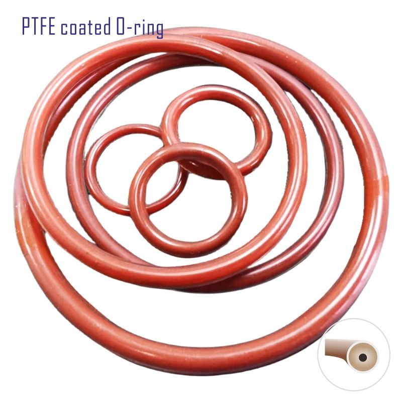 PTFE coated Silicone O-ring Seals