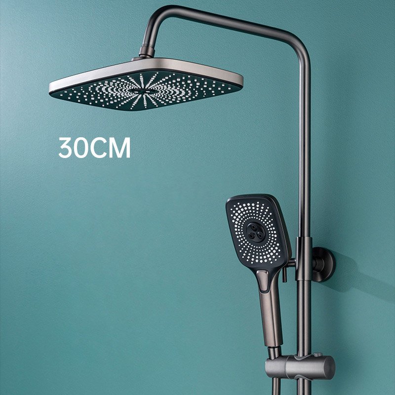 Copper gun gray shower head household bathroom bath spray gun shower shower