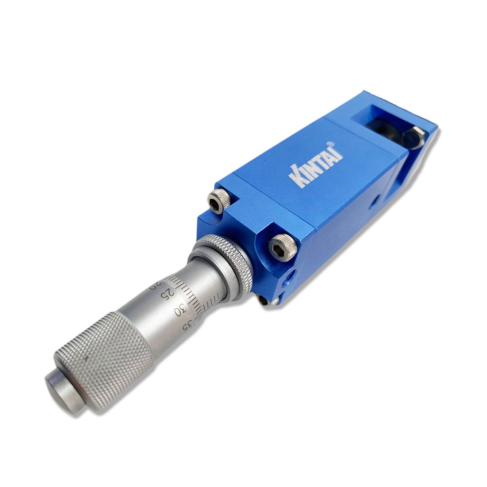 Pneumatic Injection Thimble Micrometer Precision Coating Valve Atomized Liquid Point Spray Dispensing Valve