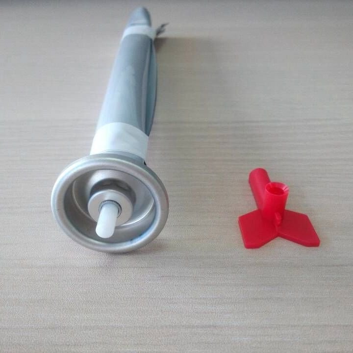 BOV Aluminium-Plastic spray aerosol valve suitable to tinplate and aluminum can