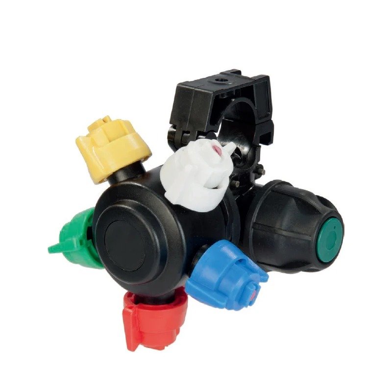 SEFREA Pvc Double 3 Way T Shape Valve Pvc True Union ARAG Ball Valve Spraying Distributing Part Boom Sprayer Accessories