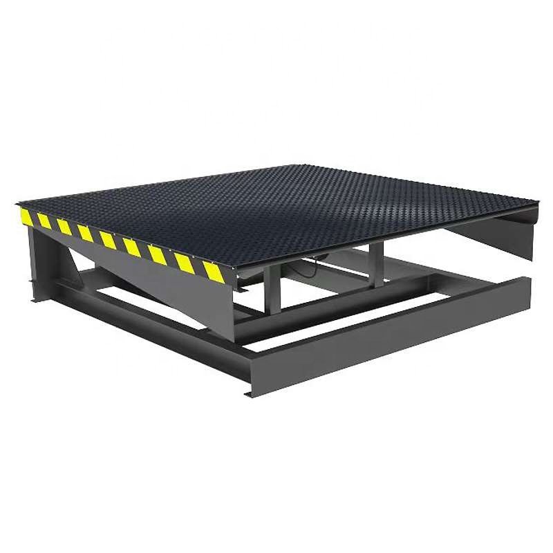 High Quality 8T Telescopic Load Dock Leveler Dock Ramp Container Ramp with Imported Motor Pump for Forklift