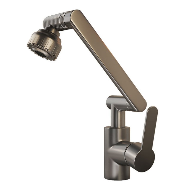 Hot Sale 360 Degree Stainless Steel Faucet Unique Spray Sprayer for Kitchen Modern Design Wall Mounted Ceramic Valve Core Hotels