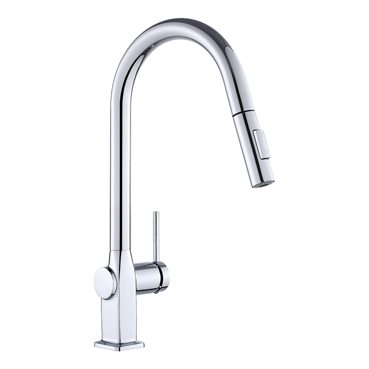 AG Hot And Cold 304 Stainless Steel 360 Degree Kitchen Faucet Gun Grey Pull Out Kitchen Sink Faucet
