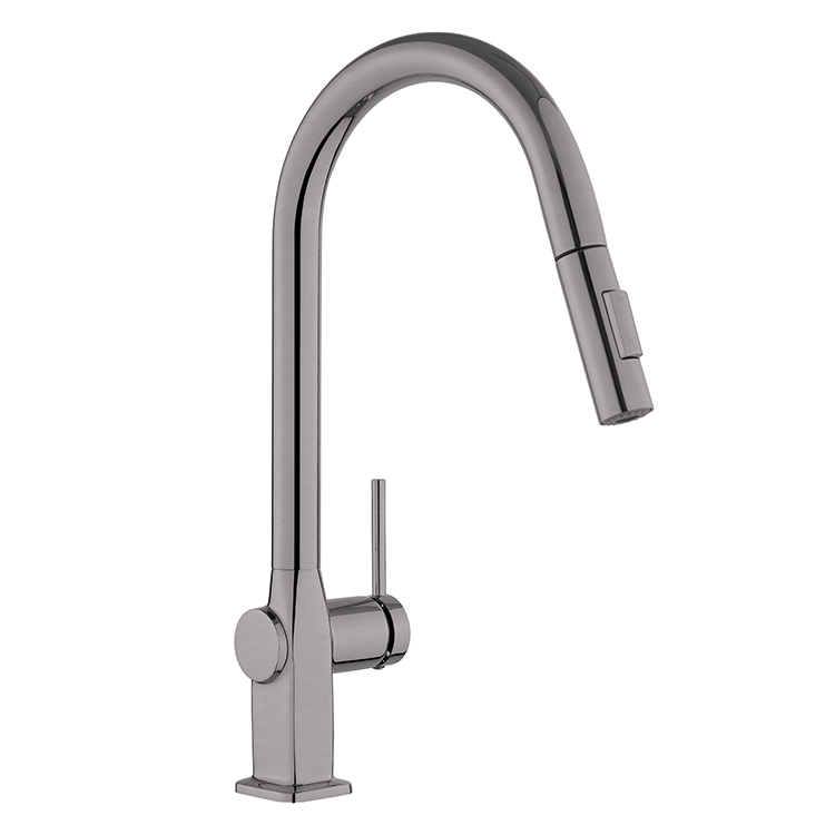 AG Hot And Cold 304 Stainless Steel 360 Degree Kitchen Faucet Gun Grey Pull Out Kitchen Sink Faucet