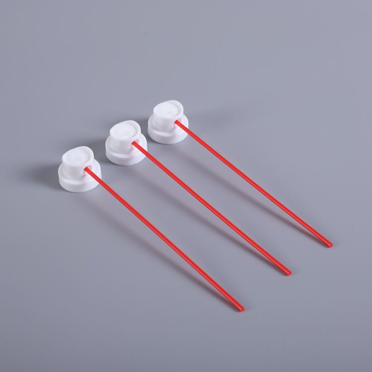 Plastic aerosol valve actuator for air freshenner paint medicine products