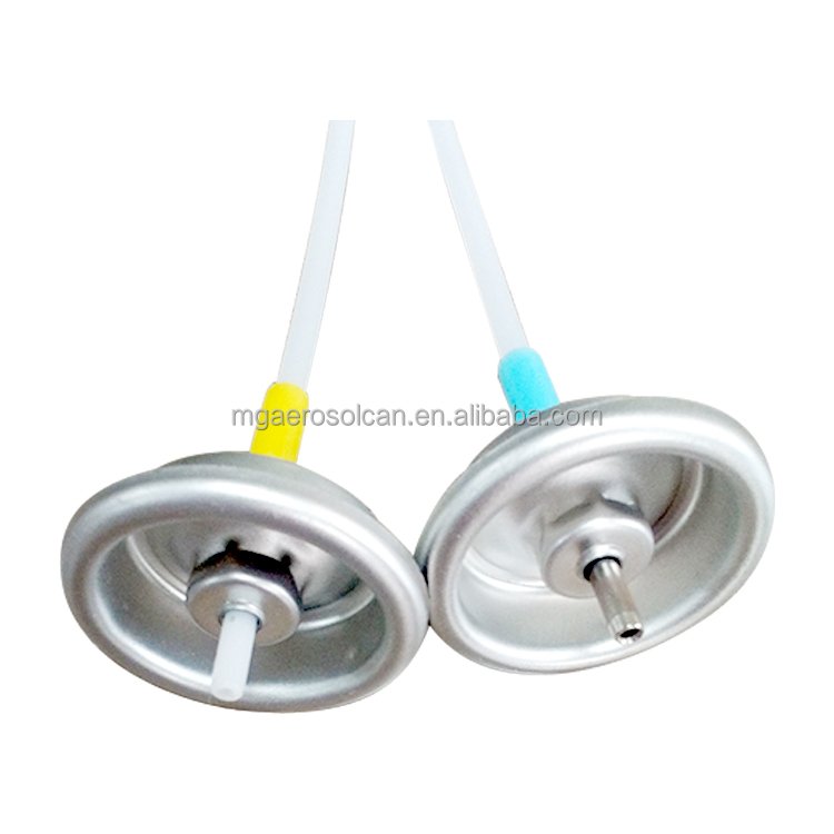 aerosol can valves OEM LCL/20GP/40HQ aerosol spray safety valves and actuator for chemical use