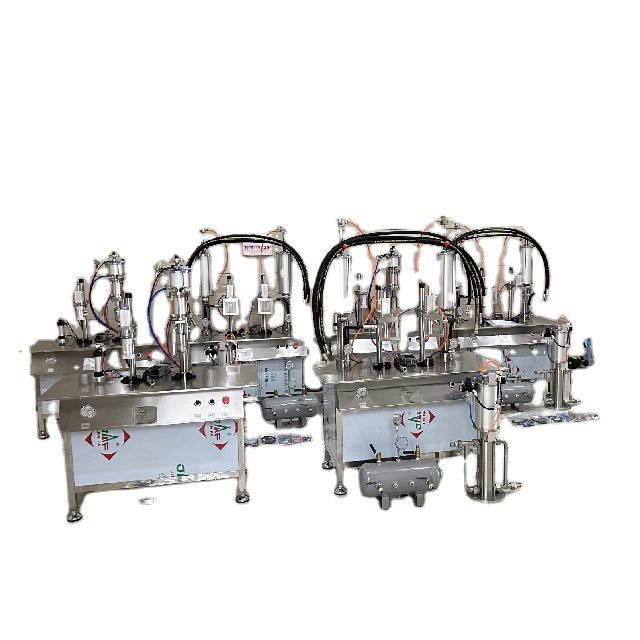 high quality semi-auto butane propane gas filling machine