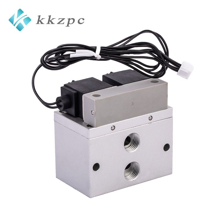 oxygen generator solenoid 4 way 2 position G1/4"12V 24VDC control valve for oxygen diaphragm solenoid valve 5L 10L