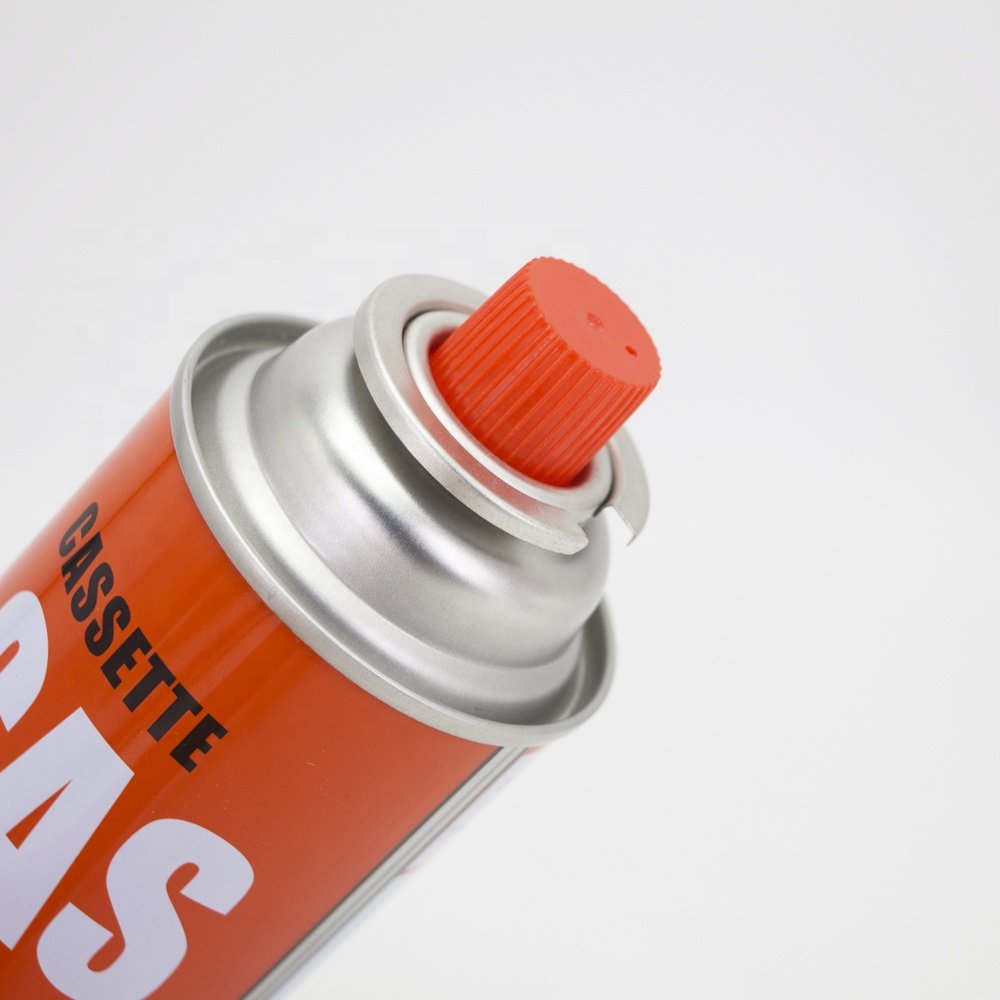 Strong quality Straight wall tinplate aerosol empty can butane gas can refillable