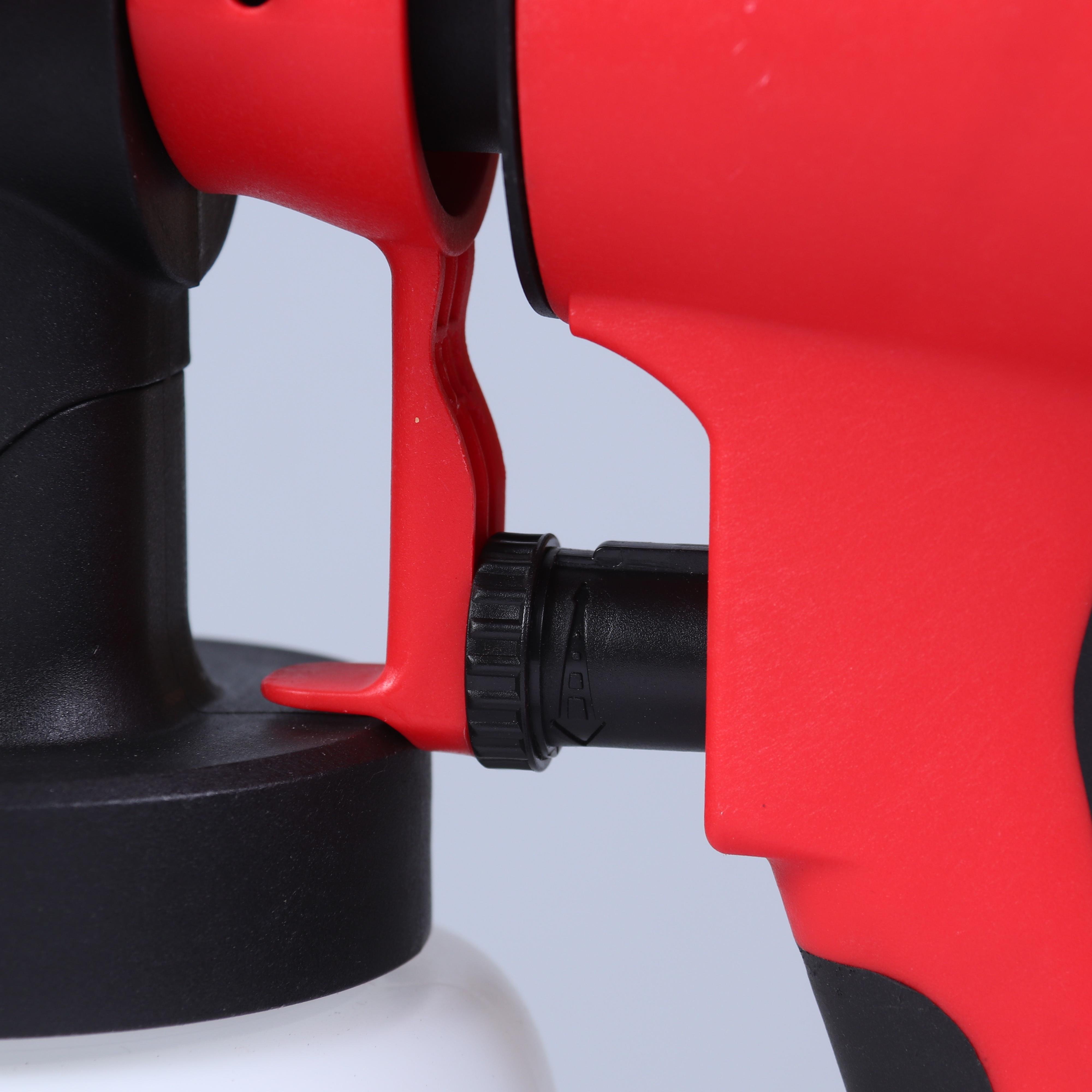 600W Brushless Electric Spray Gun 800ML High Pressure Paint Sprayer Adjustable Valve Knob Electric Spray Gun Painting Power TooL
