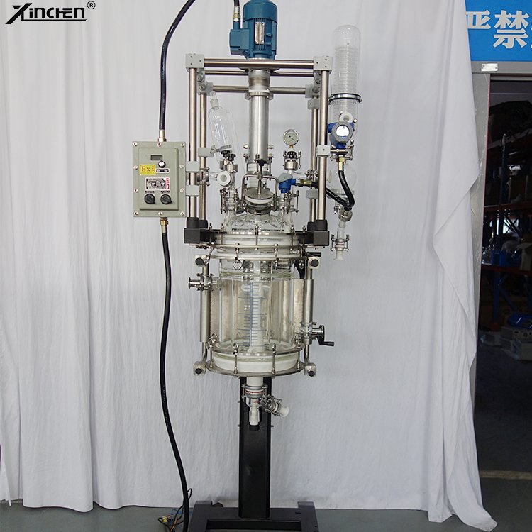 Continuous Ethanol Recovery Equipment Stainless Steel Decarboxylation Reactor with Condenser Heater and Chiller