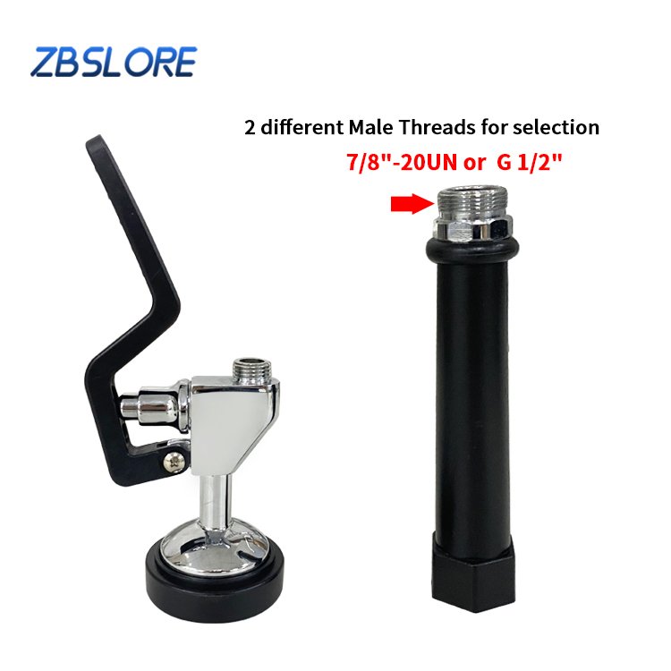 Faucet Replacement Part Chrome Brass Pre Rinse Spray Valve For Kitchen Sink Faucets