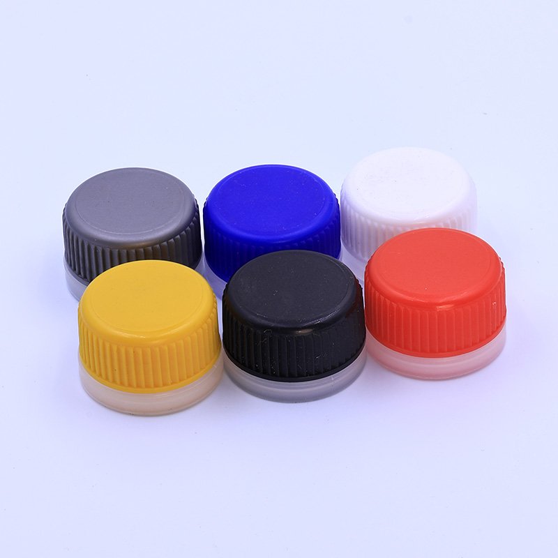 25.4mm 32mm plastic aerosol lids closure for aerosol tin can custom aerosol spray can plastic under cap filling valve