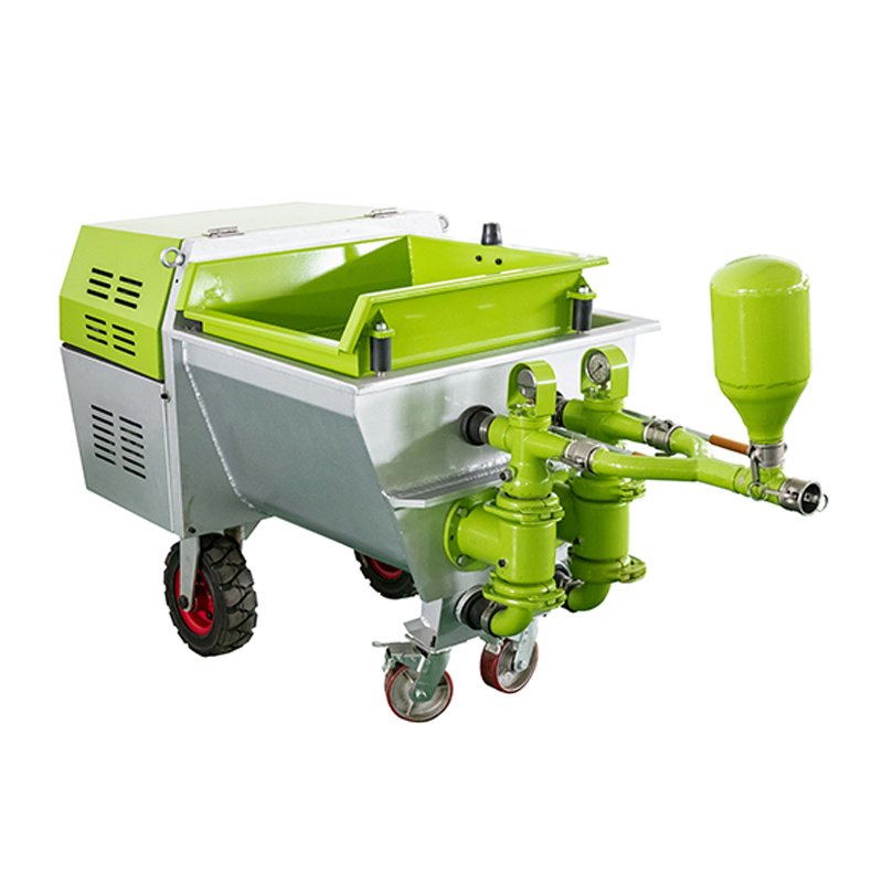 Professional cement plastering machine diesel sand mortar spraying machine supply rendering machine wall plastering