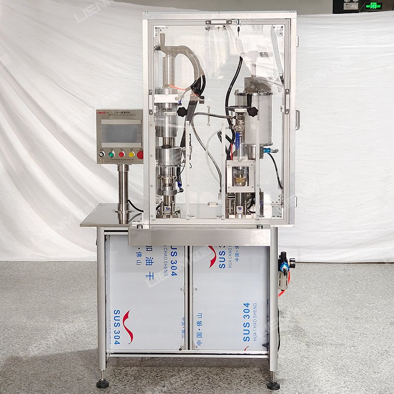Explosion-proof Type Bag On Valve Aerosol Filling Machine Air Freshener Cosmetic Body Spray Cans Aerosol Filling Machine