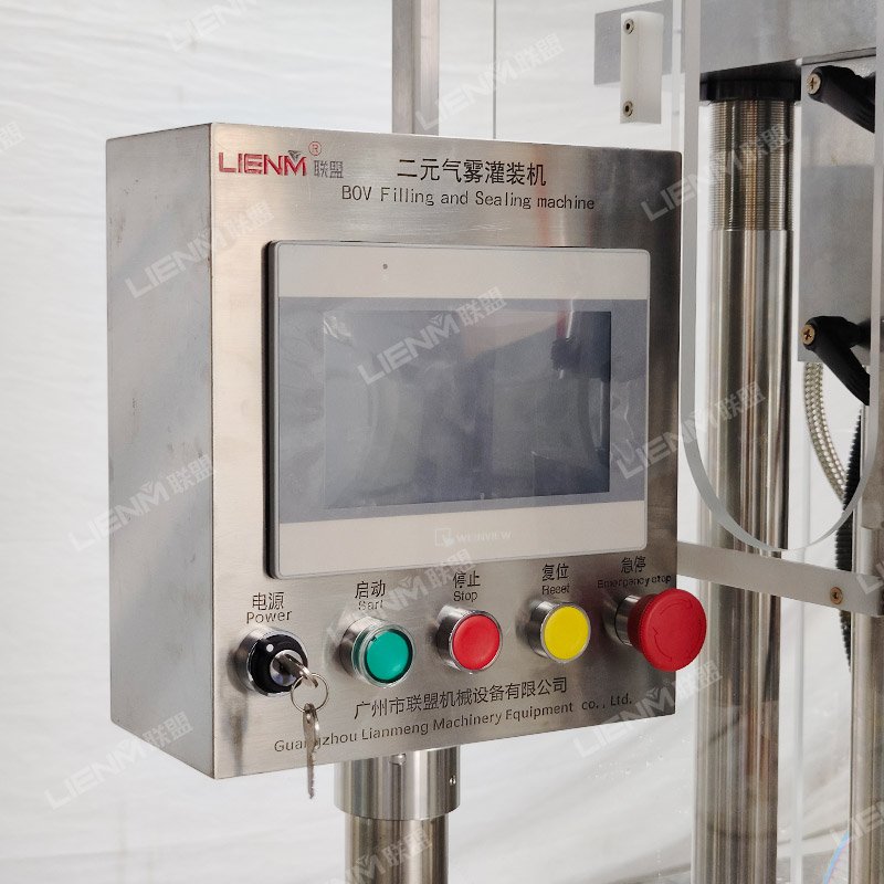 Explosion-proof Type Bag On Valve Aerosol Filling Machine Air Freshener Cosmetic Body Spray Cans Aerosol Filling Machine