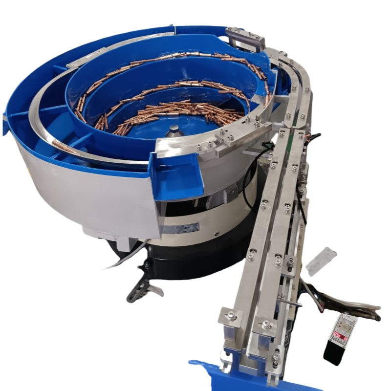 Thermal Vibration Feeder With Automatic Alarm Warning System Bowl Feeder Copper Tube Vibration Hopper Feeder Vibration Platform