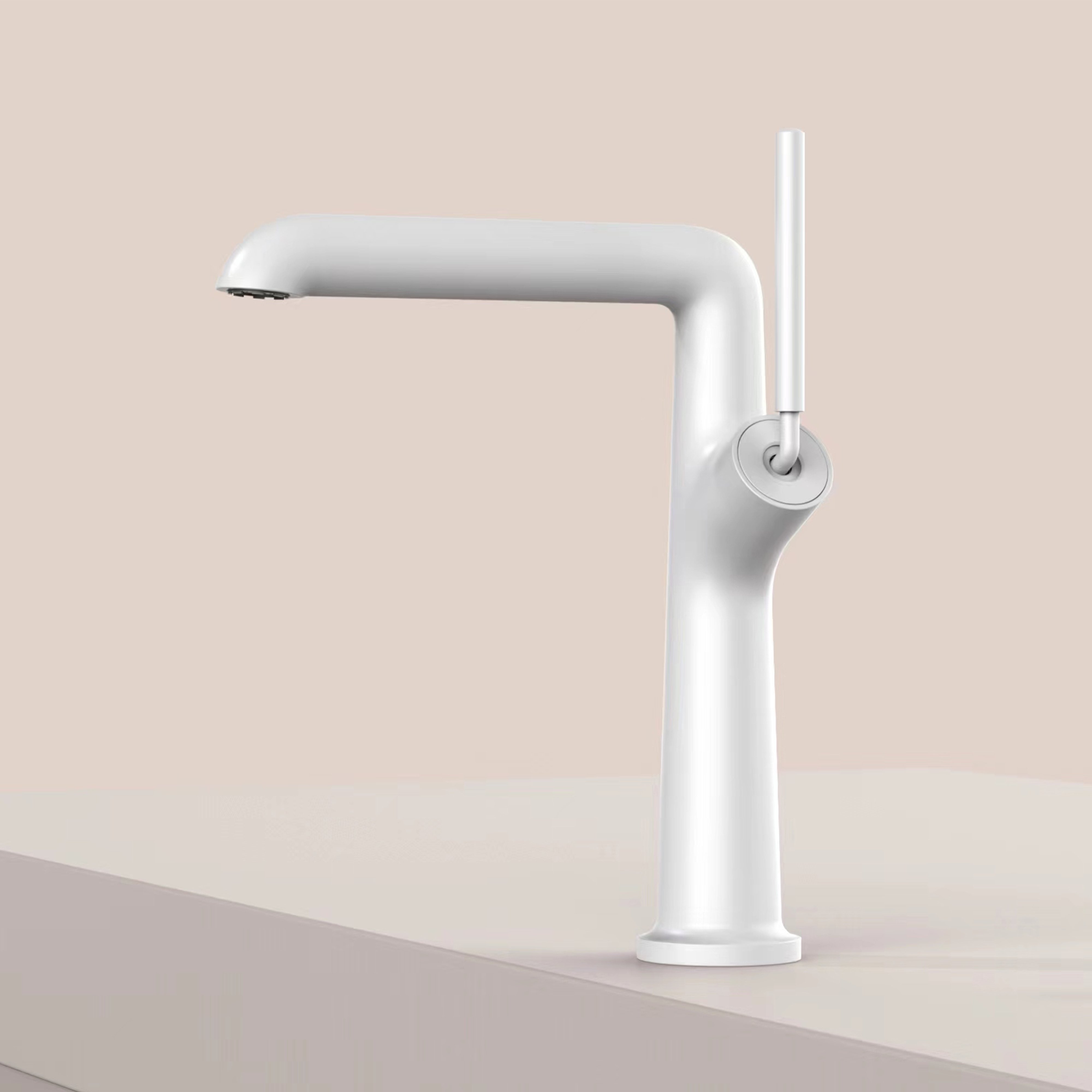 Luxury Single-Hole Bathroom Lavatory Basin Faucet High Quality Brushed Gold Brass Hot Cold Water Mixer Ceramic Gym Laundry Use