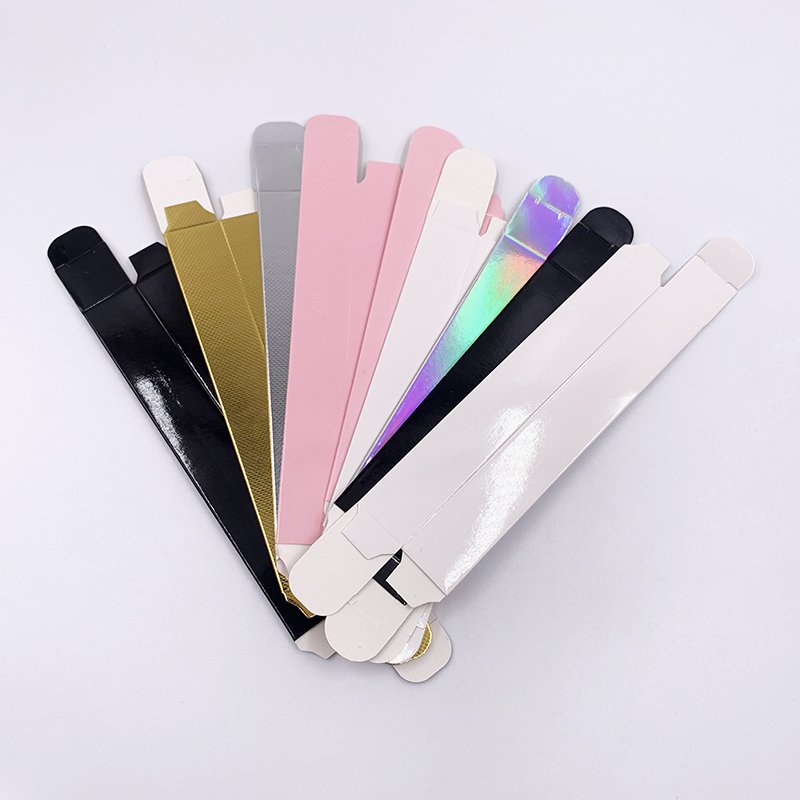 Pink Cardboard Eyeliner Packing Boxes DIY Lipstick Lip Gloss cuticle oil pen Cosmetics Packaging Box For Tubes Gift Package