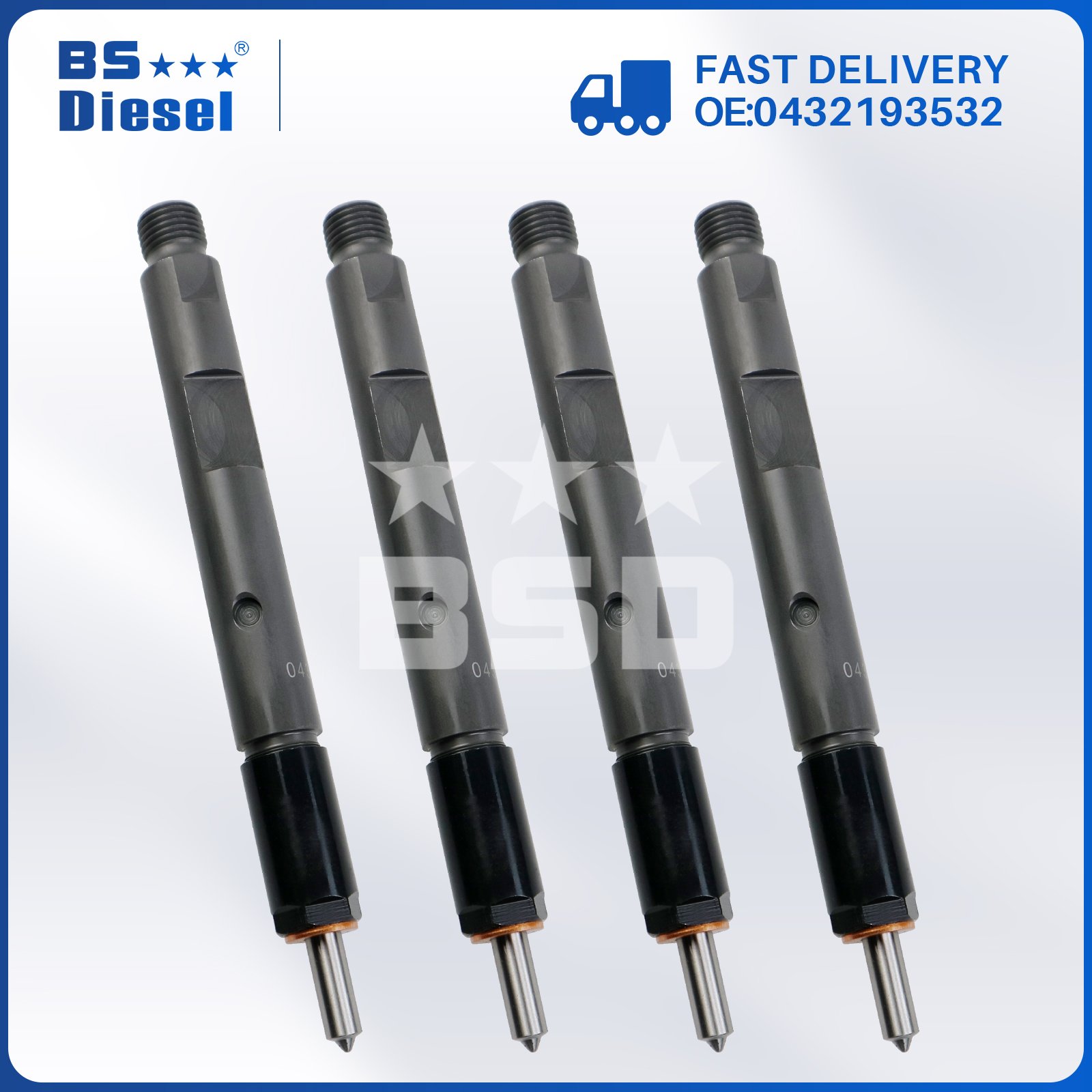 Wholesale Price Injection Valves Diesel Fuel Injector Nozzle 0432193532 For Ford Ranger Diesel 2.8L 2001-2006