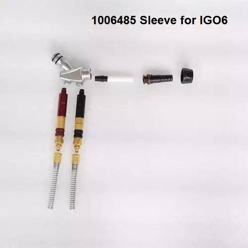 Optiflex 2B Pump IG06 Powder Gun Spare Parts Venturi For Injector Insert Sleeves Replacement 1006485 Powder Coating Gun Parts