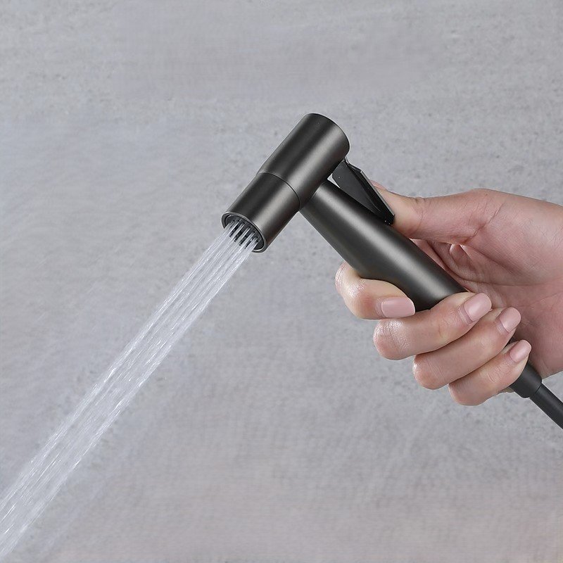 304 Stainless Steel Toilet Bidet Sprayer Handheld Self Bathroom Cleaning Spray Gun Combination for Washing