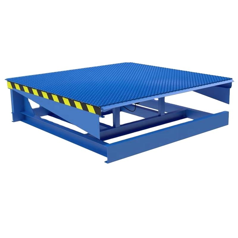 Adjustable 8/10Ton Hydraulic Lifting Table Loading Unloading Dock Ramp Telescopic Dock Leveler
