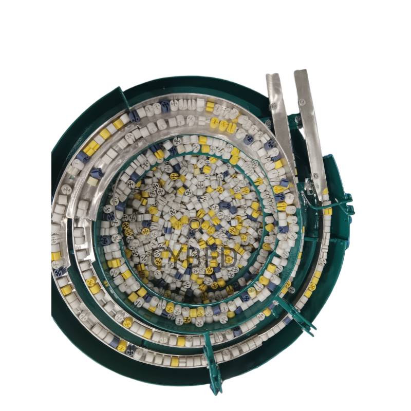 Customized Adjustable Speed Vibrating Bowl Feeder Plastic Parts Vibrating Bowl Feeder Bottle Cap Sorting Machine