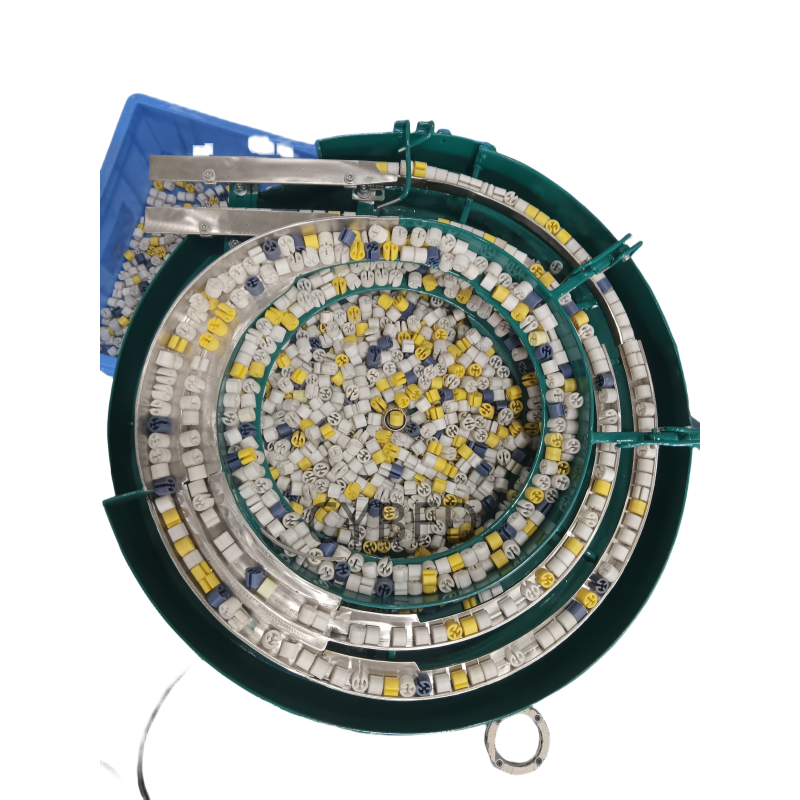 Customized Adjustable Speed Vibrating Bowl Feeder Plastic Parts Vibrating Bowl Feeder Bottle Cap Sorting Machine