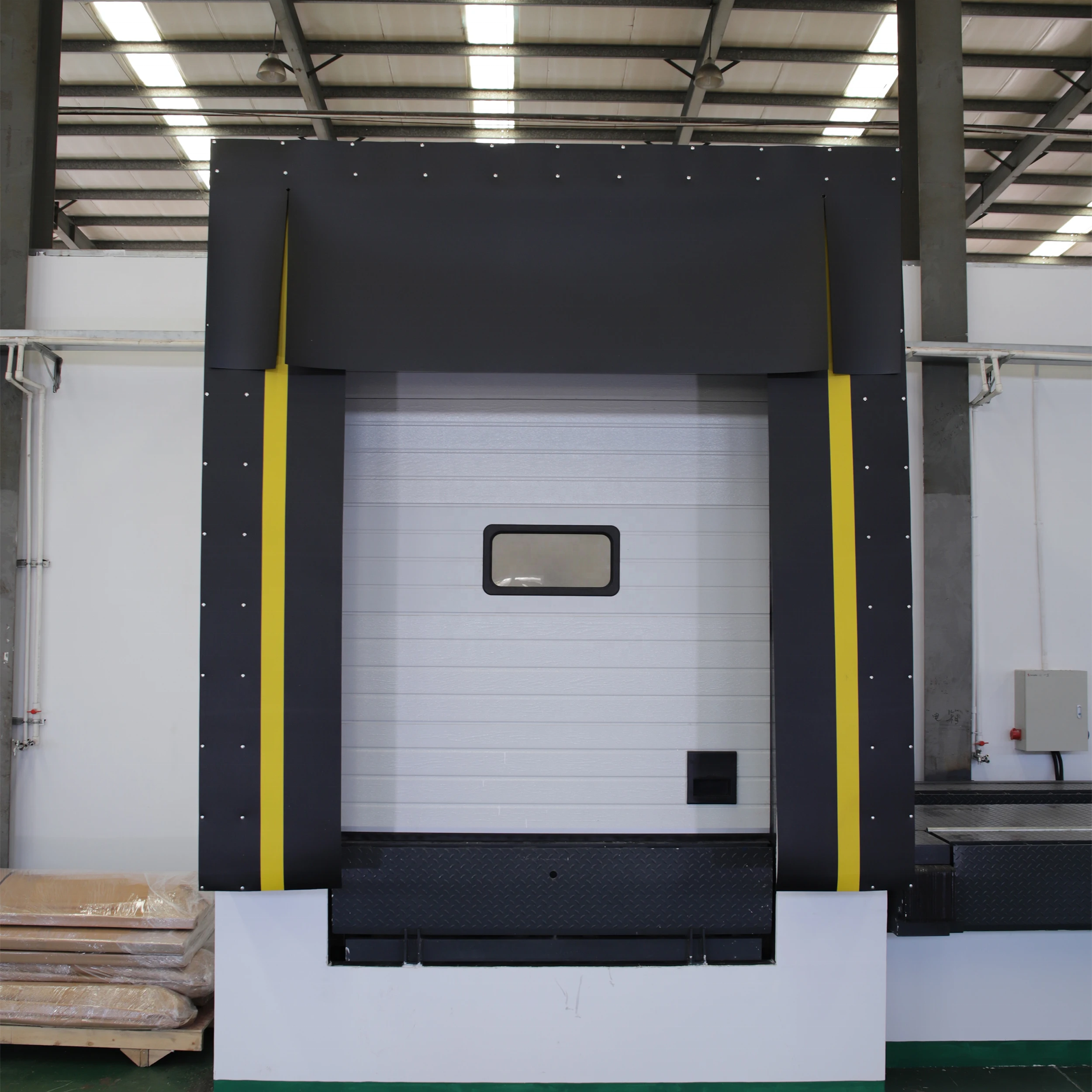 Original Factory Supplied 6-20T Yard Ramp Fixed Loading Dock Ramp with Dock Seal Industrial Door for Lift Tables Genre