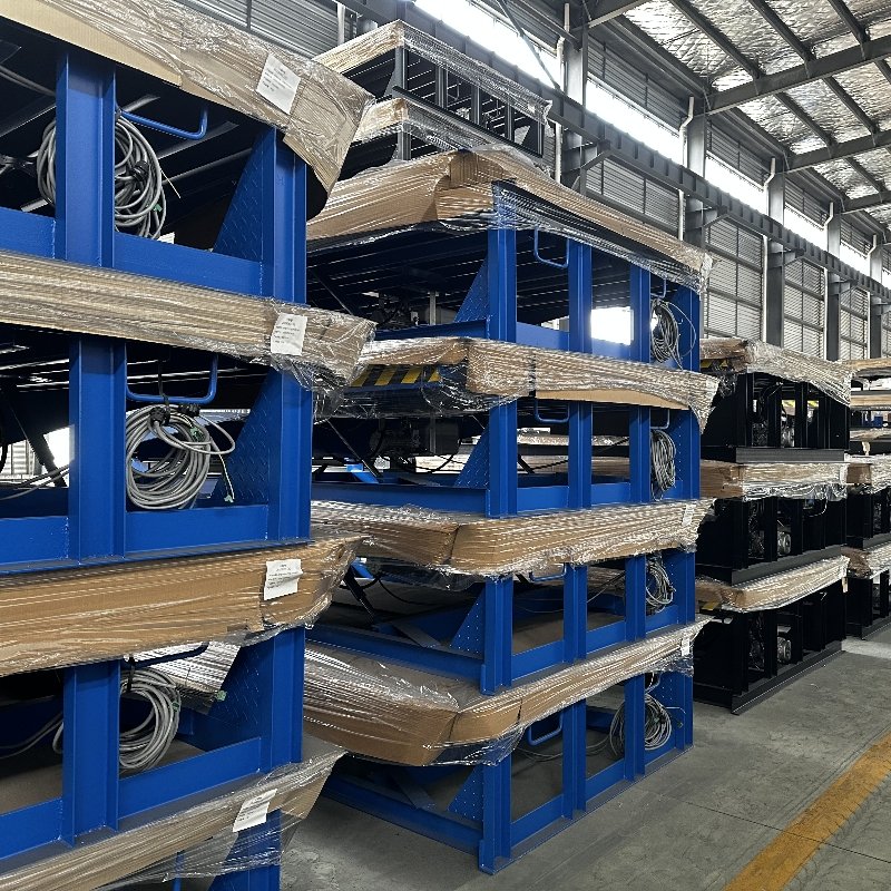6-20Ton Warehouse Stationary Hydraulic Container Loading Ramp Adjustable Electric Dock Leveler