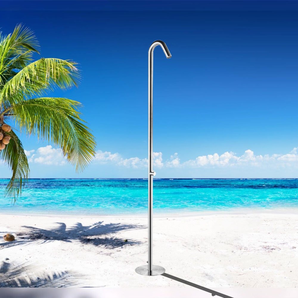 Outdoor modern economic valve single function tube spray rainfall shower faucet for Swimming Pool And Garden