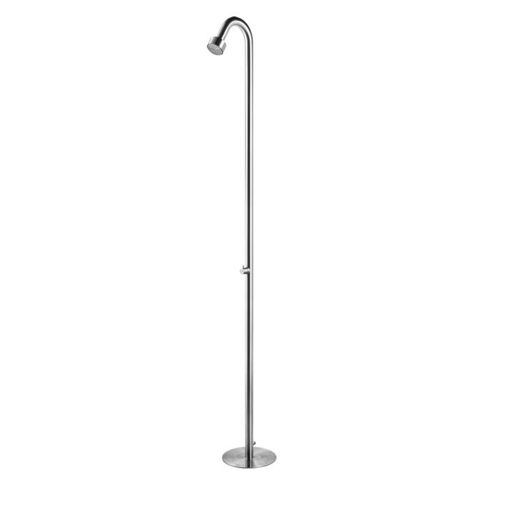 Outdoor modern economic valve single function tube spray rainfall shower faucet for Swimming Pool And Garden