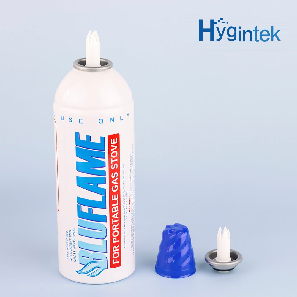 OEM Empty Aerosol Can Custom Printing Aluminum Bottle Spray Cream Valve