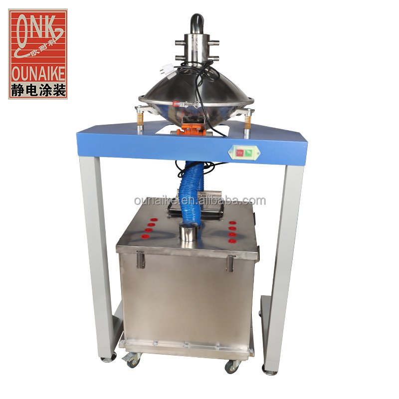 Automatic Powder Coating paint sieving Supply vibrating motor sieve screen machine