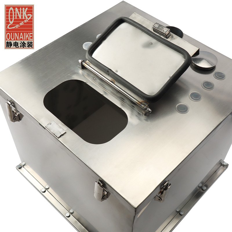 Automatic Powder Coating paint sieving Supply vibrating motor sieve screen machine
