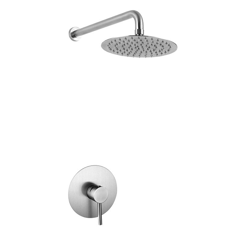 Conceal Wall-Mounted copper Black Elegant Luxury Exquisite Professional Bath and Shower Faucets