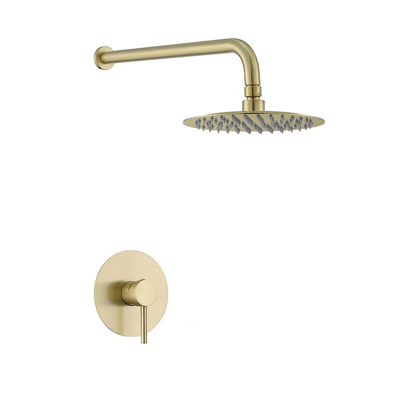 Conceal Wall-Mounted copper Black Elegant Luxury Exquisite Professional Bath and Shower Faucets