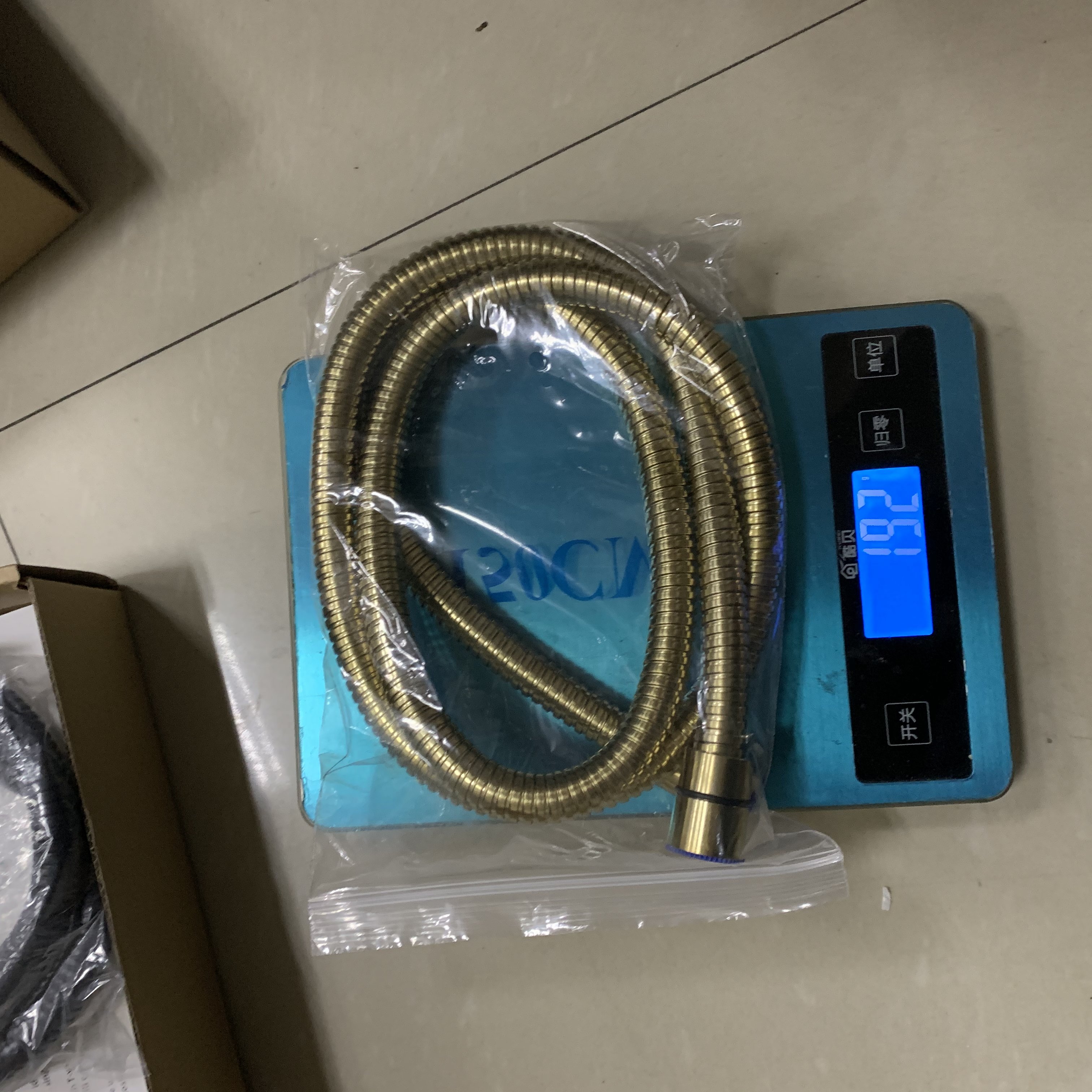 Brush Gold Bidet Sprayer Set f with Explosion Proof Hose 7/8" T- Valve American Standard Bathroom Jet Toilet Bidet Spray Set