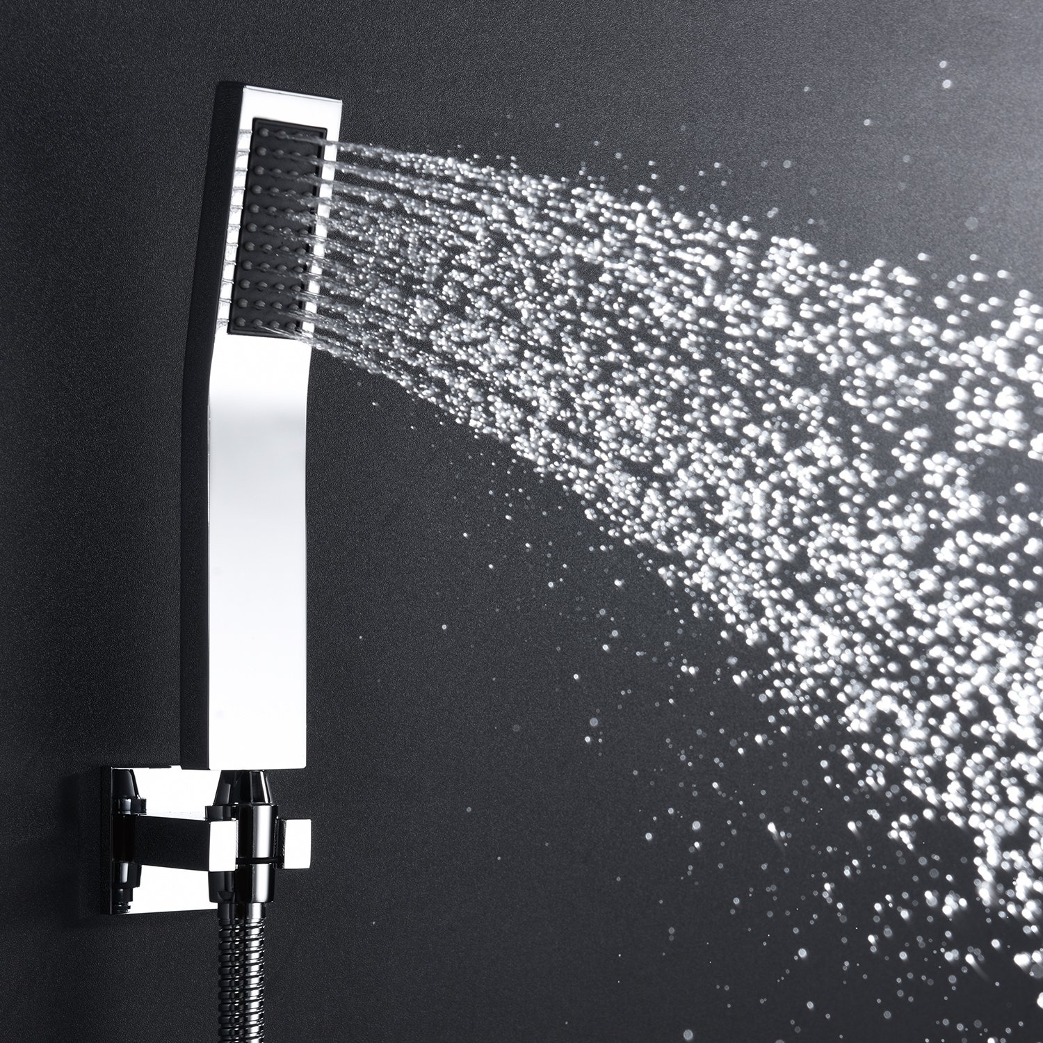 2024 Multi Function Ceiling Led Shower Head Panel Set Rainfall Spray Constant Temperature Valve Mixer Diverter