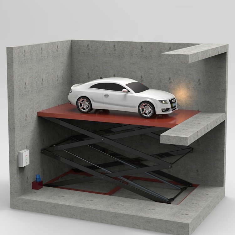 3000kg car elevator for large parking lot