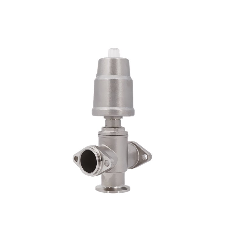 Stainless Steel Fast Mixing Pneumatic Valve Water Manifold Piston Valves for General Application Manufactured by Angle Structure