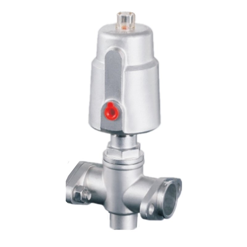 Stainless Steel Fast Mixing Pneumatic Valve Water Manifold Piston Valves for General Application Manufactured by Angle Structure