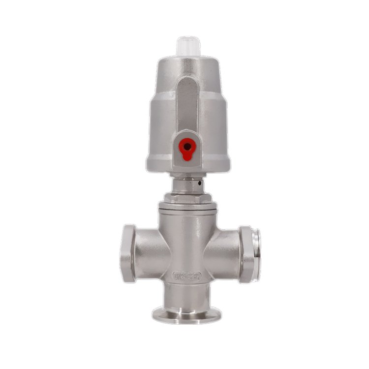 Stainless Steel Fast Mixing Pneumatic Valve Water Manifold Piston Valves for General Application Manufactured by Angle Structure