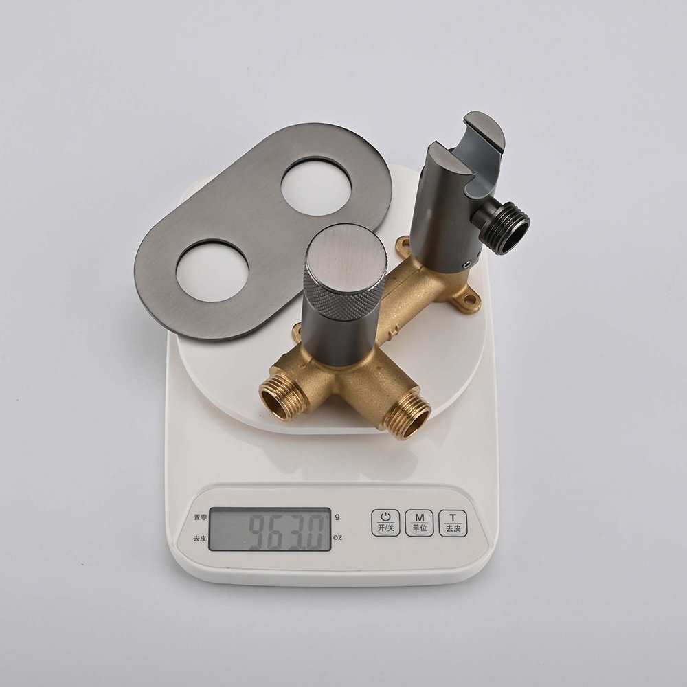 Toilet companion spray gun washer faucet household booster nozzle one in two out angle valve set